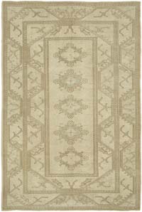 Vintage Turkish Hand-Knotted Rug - 5' 6" x 8' 2" (66" x 98")