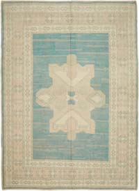 Vintage Turkish Hand-Knotted Rug - 5' 8" x 7' 9" (68" x 93")