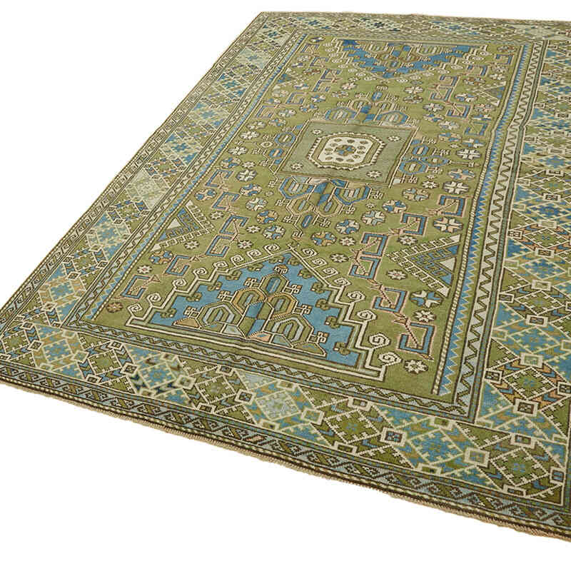 El Dokuma Vintage Halı - 196 cm x 310 cm - K0078667