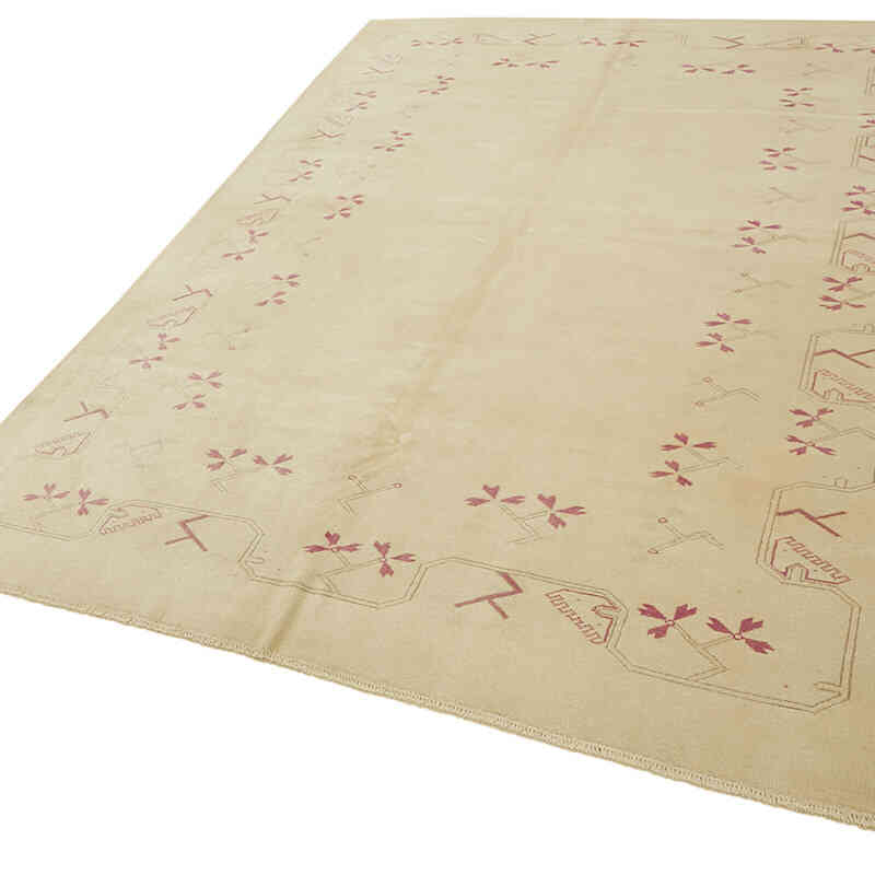 Alfombra Vintage Turca Anudada a Mano - 200 cm x 276 cm - K0078668