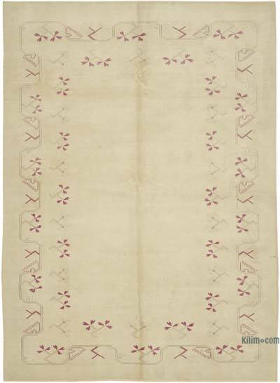 Alfombra Vintage Turca Anudada a Mano - 200 cm x 276 cm