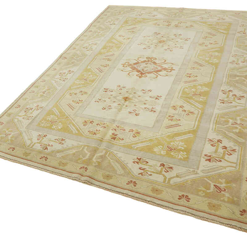 Vintage Turkish Hand-Knotted Rug - 6' 7" x 9' 2" (79" x 110") - K0078671