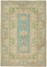 Alfombra Vintage Turca Anudada a Mano - 169 cm x 242 cm