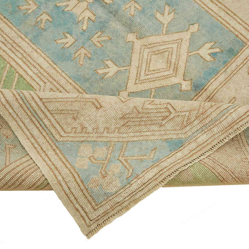 Alfombra Vintage Turca Anudada a Mano - 169 cm x 242 cm - K0078673
