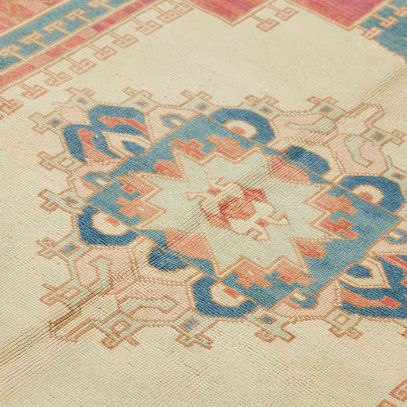 Alfombra Vintage Turca Anudada a Mano - 178 cm x 271 cm - K0078677