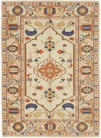 Alfombra Vintage Turca Anudada a Mano - 185 cm x 253 cm