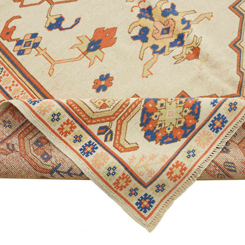 Alfombra Vintage Turca Anudada a Mano - 185 cm x 253 cm - K0078679