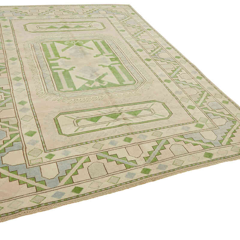 El Dokuma Vintage Halı - 221 cm x 296 cm - K0078683