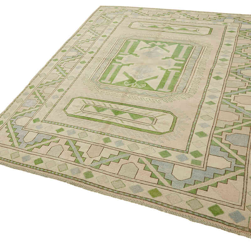 El Dokuma Vintage Halı - 221 cm x 296 cm - K0078683