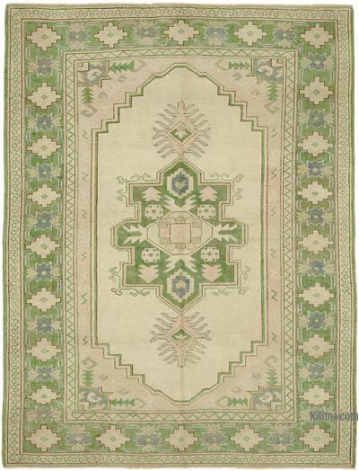 El Dokuma Vintage Halı - 186 cm x 245 cm