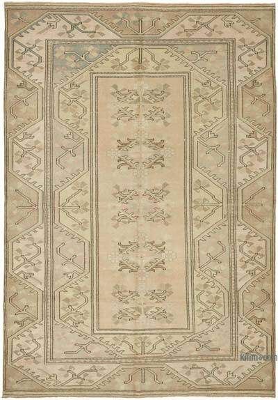 El Dokuma Vintage Halı - 195 cm x 278 cm
