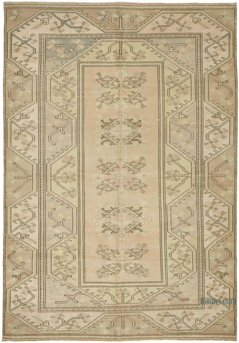 El Dokuma Vintage Halı - 195 cm x 278 cm - K0078689