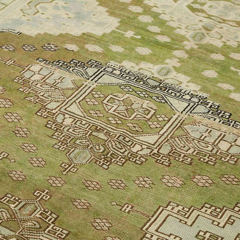 Vintage Turkish Hand-Knotted Rug - 6' 3" x 9' 2" (75" x 110") - K0078690