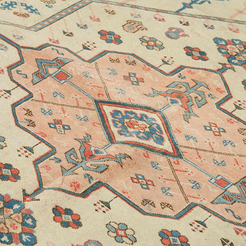 El Dokuma Vintage Halı - 183 cm x 244 cm - K0078691
