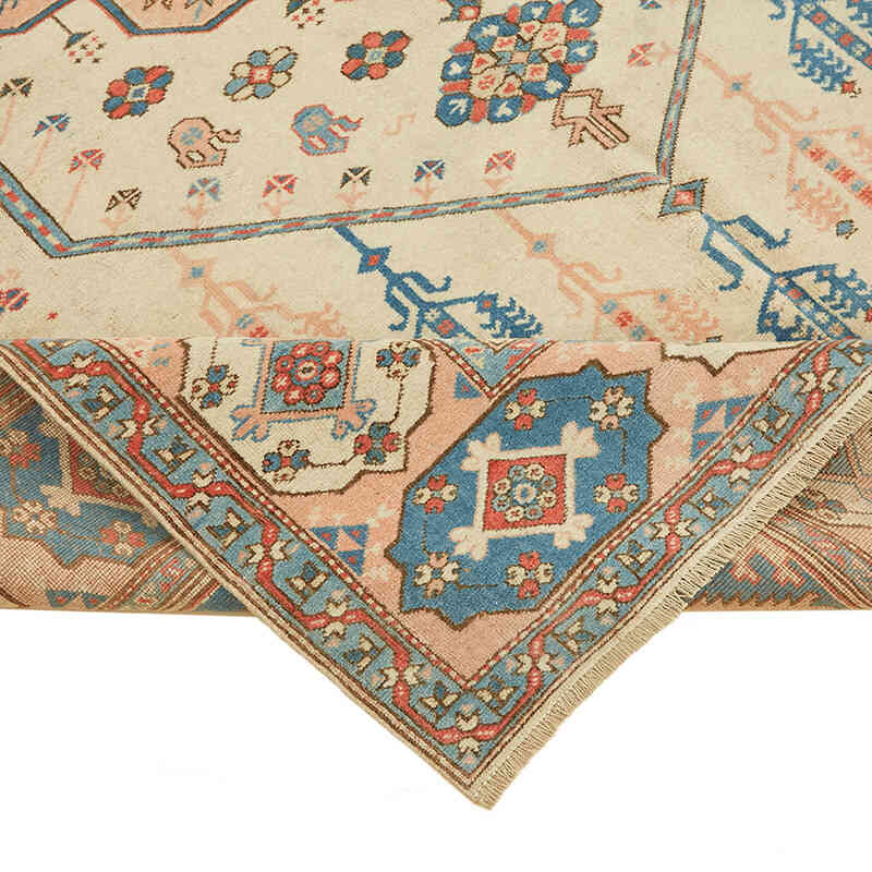 El Dokuma Vintage Halı - 183 cm x 244 cm - K0078691