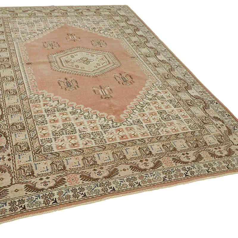 El Dokuma Vintage Halı - 207 cm x 293 cm - K0078694