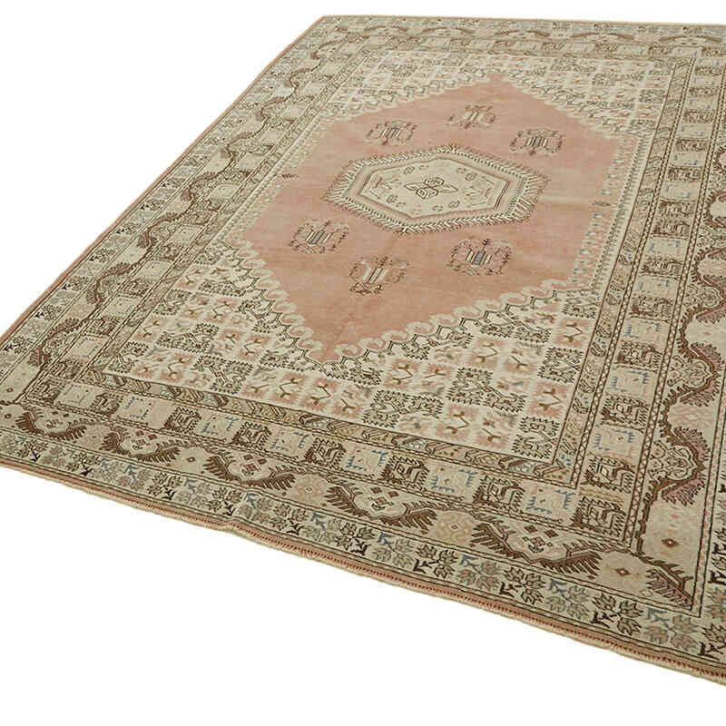 El Dokuma Vintage Halı - 207 cm x 293 cm - K0078694