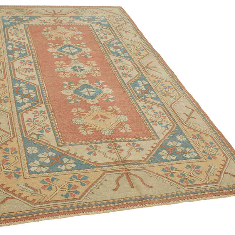 Vintage Turkish Hand-Knotted Rug - 5' 2" x 8' 3" (62" x 99") - K0078695