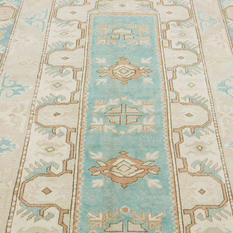 Alfombra Vintage Turca Anudada a Mano - 165 cm x 218 cm - K0078696