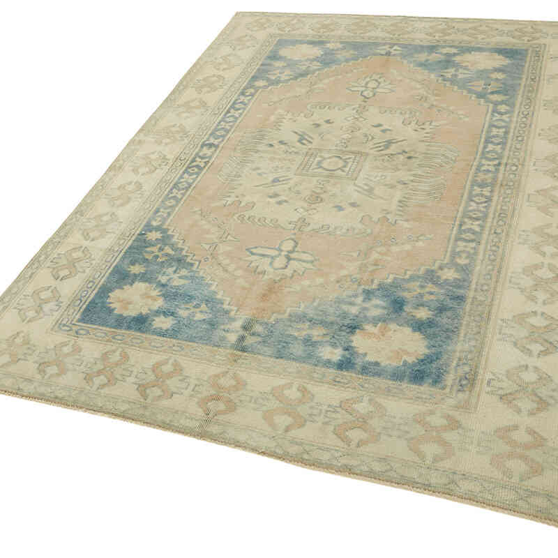 El Dokuma Vintage Halı - 173 cm x 257 cm - K0078699