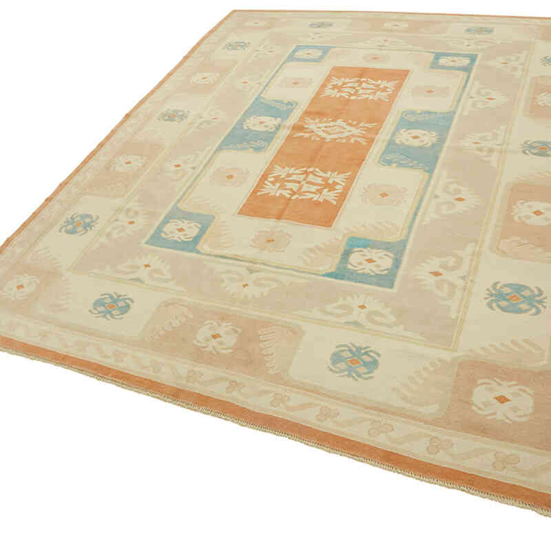 Alfombra Vintage Turca Anudada a Mano - 241 cm x 321 cm - K0078700