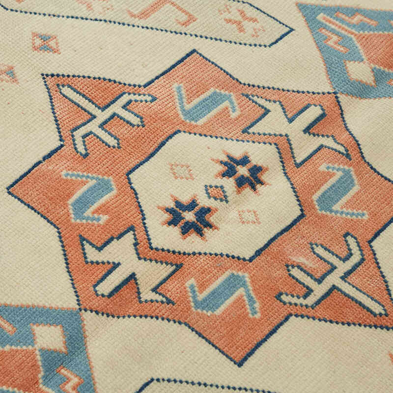 Vintage Turkish Hand-Knotted Rug - 4' 2" x 6' 2" (50" x 74") - K0078704