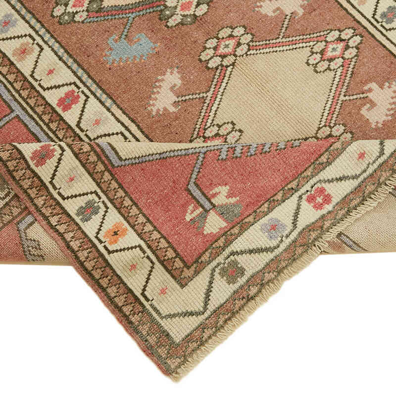El Dokuma Vintage Halı - 127 cm x 225 cm - K0078709