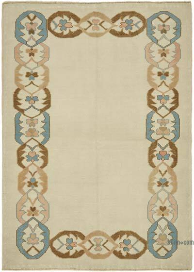 El Dokuma Vintage Halı - 143 cm x 195 cm