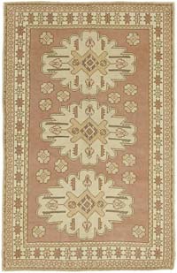 El Dokuma Vintage Halı - 125 cm x 197 cm