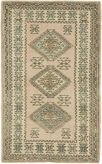 El Dokuma Vintage Halı - 123 cm x 199 cm