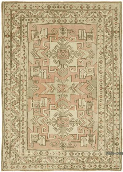 Vintage Turkish Hand-Knotted Rug - 4' 3" x 5' 10" (51" x 70")