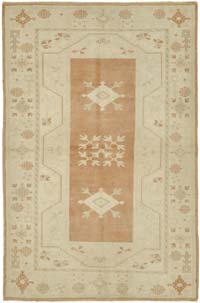 El Dokuma Vintage Halı - 122 cm x 186 cm