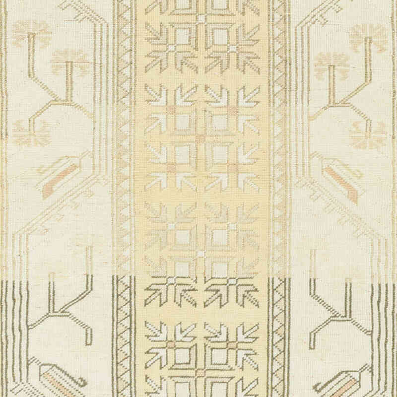 Alfombra Vintage Turca Anudada a Mano - 120 cm x 215 cm - K0078721