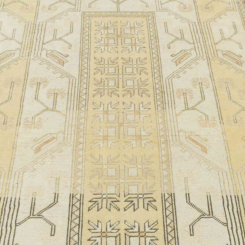Alfombra Vintage Turca Anudada a Mano - 120 cm x 215 cm - K0078721