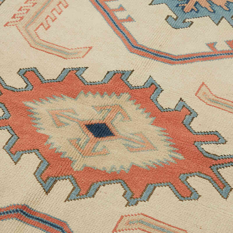 Alfombra Vintage Turca Anudada a Mano - 145 cm x 202 cm - K0078723