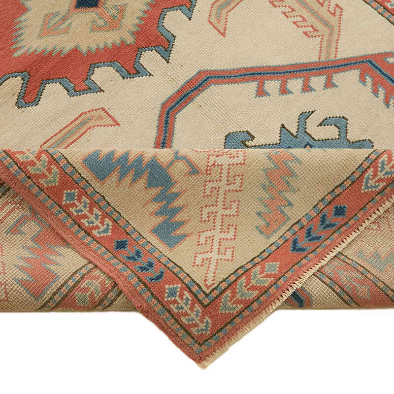 Alfombra Vintage Turca Anudada a Mano - 145 cm x 202 cm - K0078723