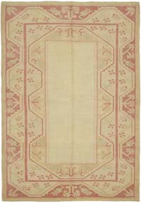 Vintage Turkish Hand-Knotted Rug - 4' 7" x 6' 7" (55" x 79")