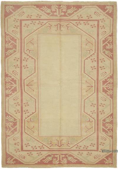 El Dokuma Vintage Halı - 140 cm x 200 cm