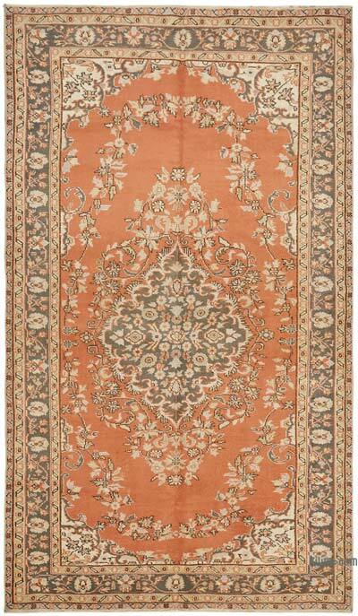 Alfombra Vintage Turca Anudada a Mano - 176 cm x 291 cm