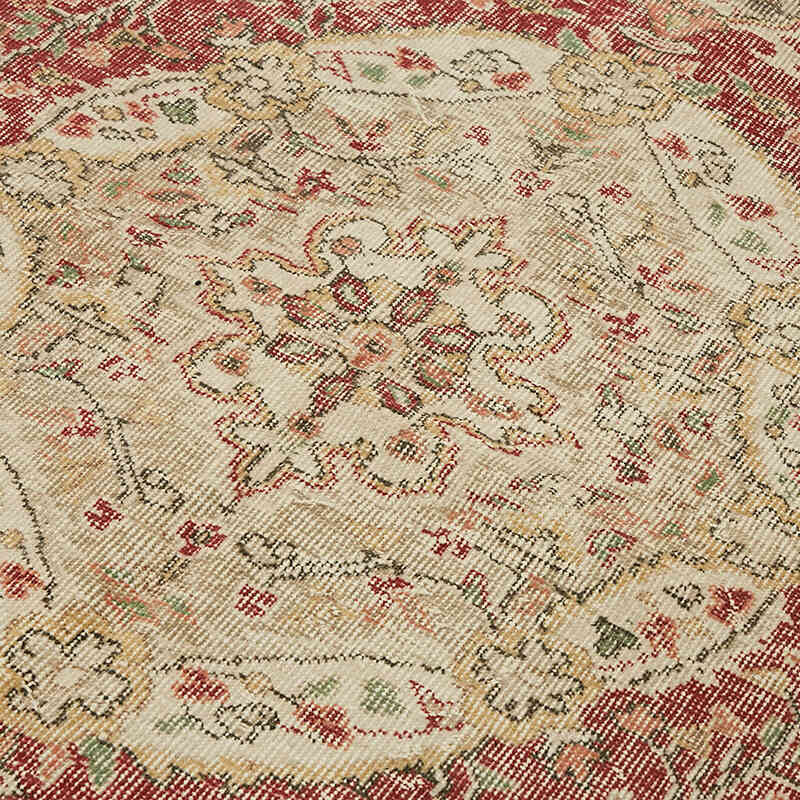Vintage Turkish Hand-Knotted Rug - 5' 1" x 8' 11" (61" x 107") - K0078728