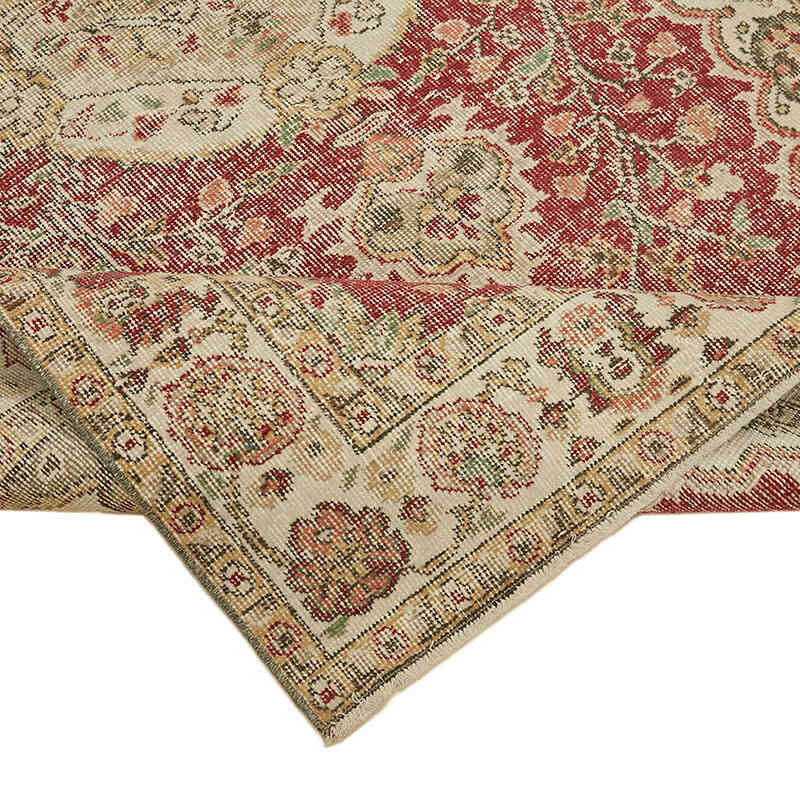 Vintage Turkish Hand-Knotted Rug - 5' 1" x 8' 11" (61" x 107") - K0078728