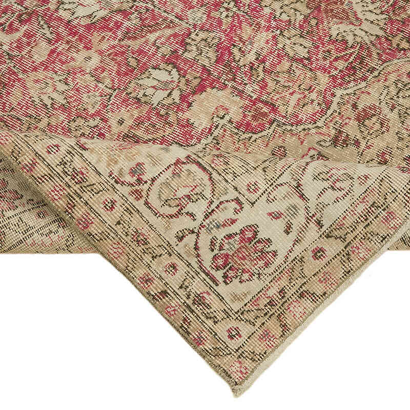 Alfombra Vintage Turca Anudada a Mano - 195 cm x 303 cm - K0078730