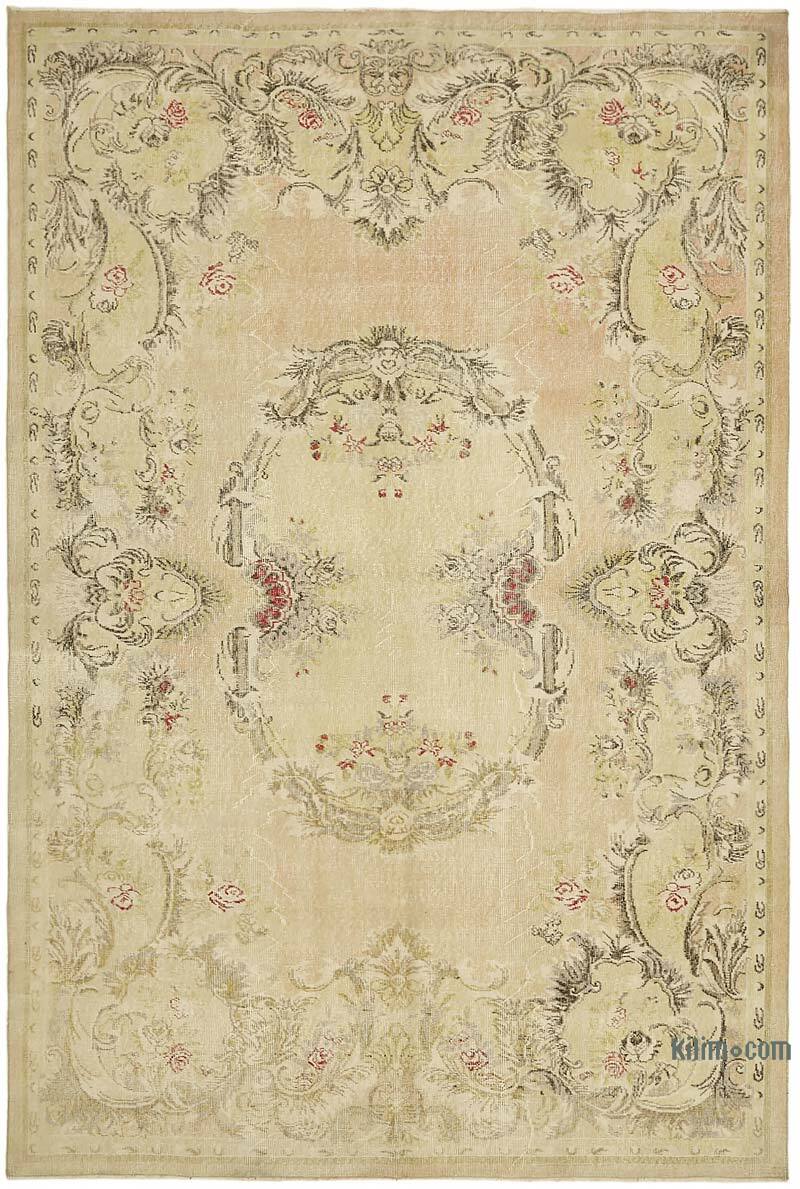 Vintage Turkish Hand-Knotted Rug - 6' 10" x 10' 2" (82" x 122") - K0078732