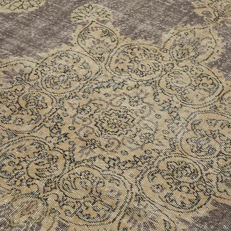 Vintage Turkish Hand-Knotted Rug - 6' 7" x 10' 6" (79" x 126") - K0078735