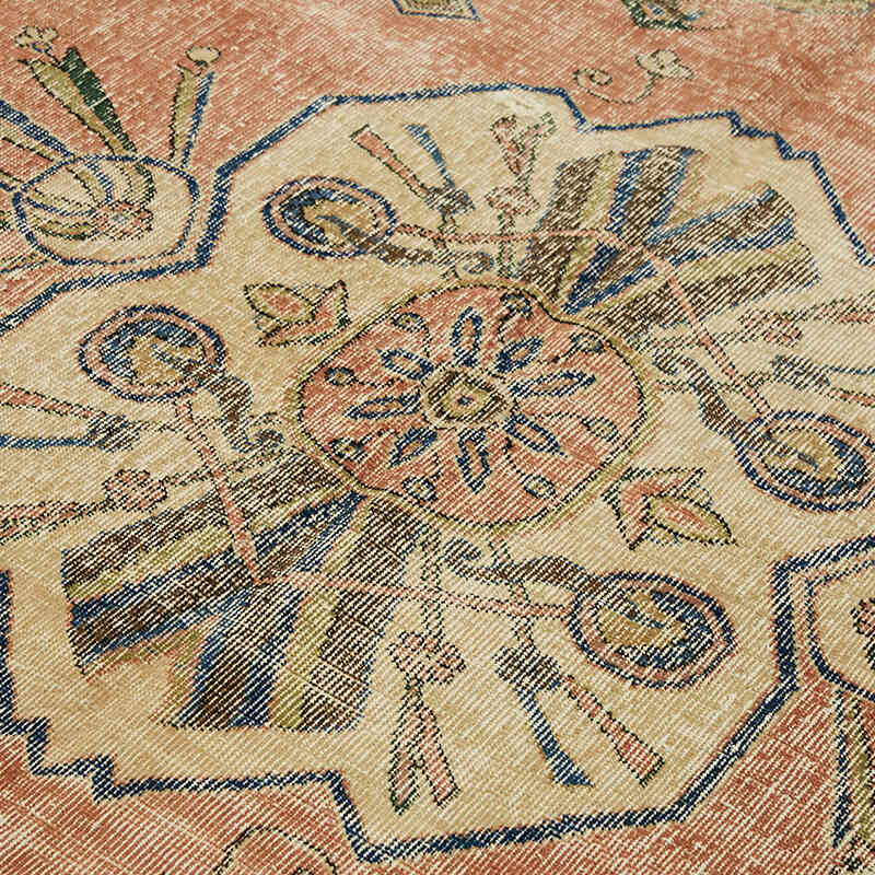 Vintage Turkish Hand-Knotted Rug - 6' 7" x 9' 11" (79" x 119") - K0078737