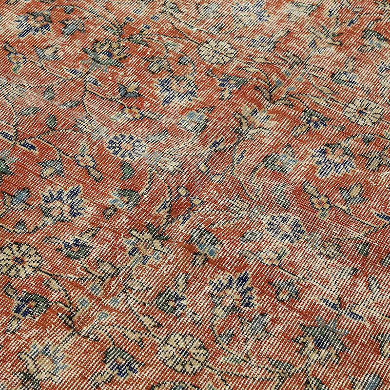 Alfombra Vintage Turca Anudada a Mano - 151 cm x 261 cm - K0078739
