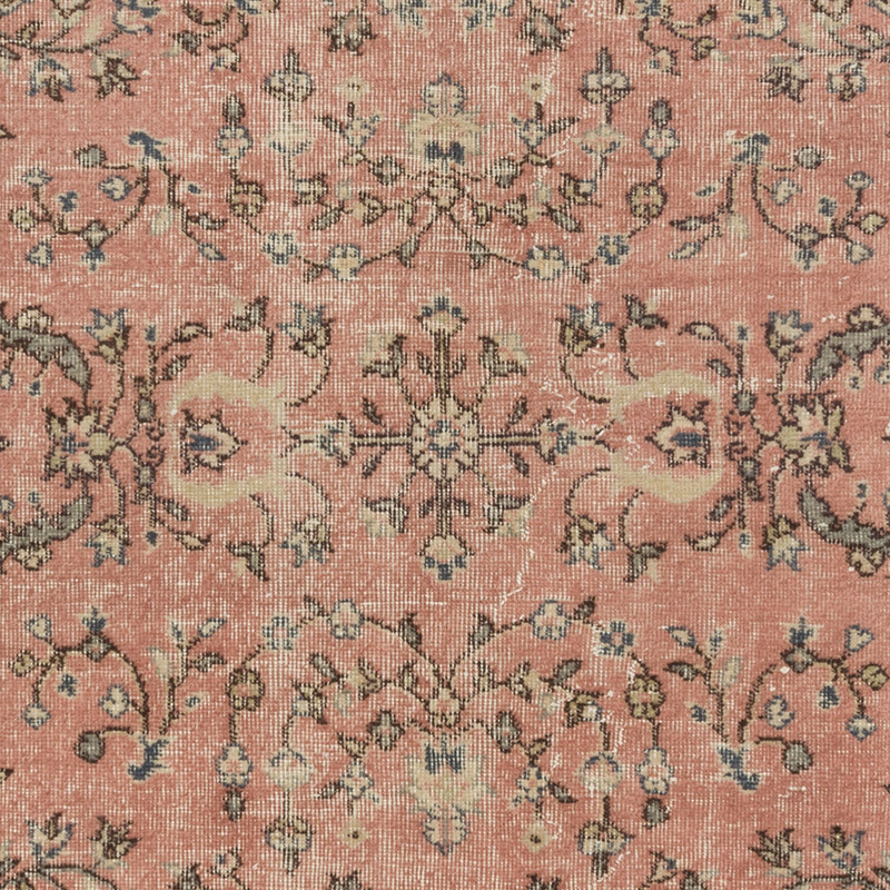 Alfombra Vintage Turca Anudada a Mano - 150 cm x 252 cm - K0078748