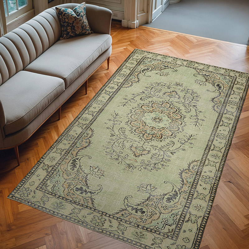 El Dokuma Vintage Halı - 171 cm x 280 cm - K0078750