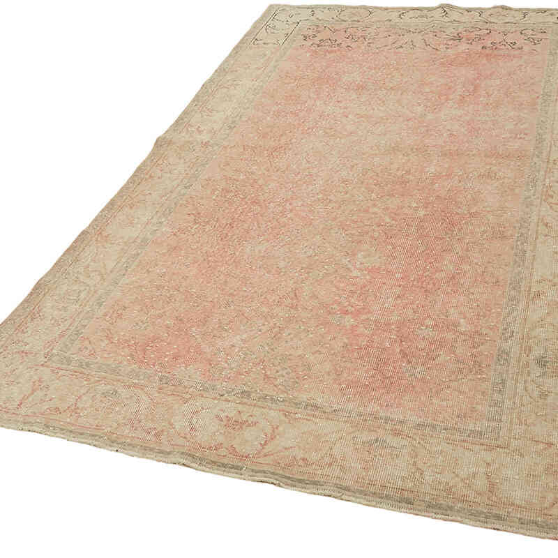 Vintage Turkish Hand-Knotted Rug - 4' 10" x 8' 4" (58" x 100") - K0078753