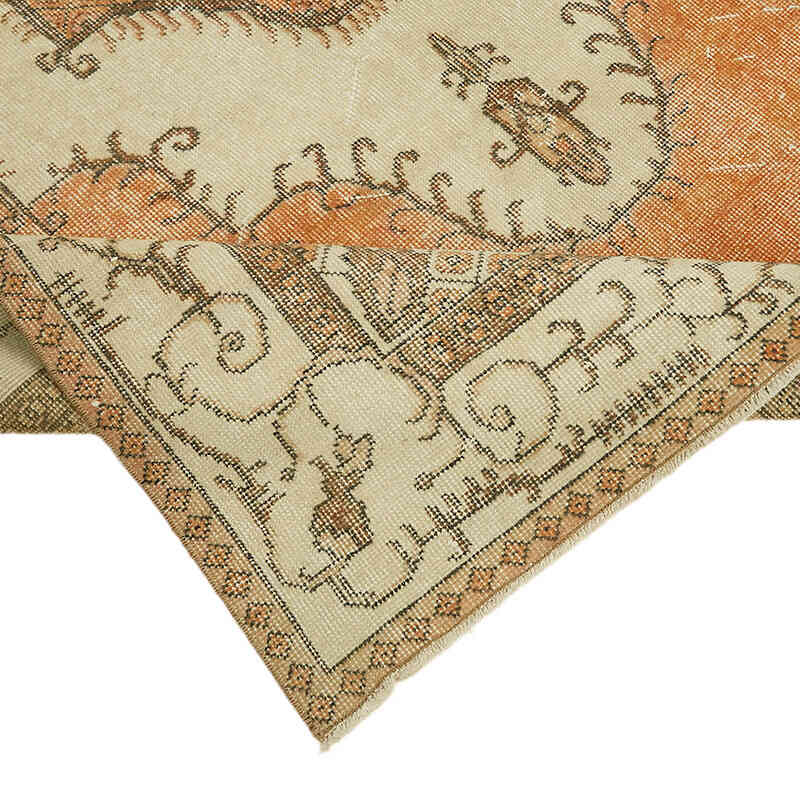 Vintage Turkish Hand-Knotted Rug - 5' 5" x 9' 4" (65" x 112") - K0078757